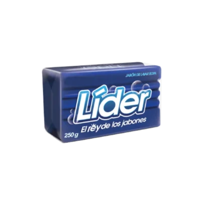Jabón Lider En Barra Azul 250g