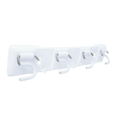 Organizador Porta Escoba x 4 Ganchos