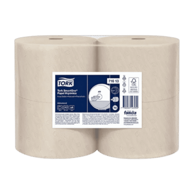 Paca Papel Higiénico Tork Xtra1 Doble Hoja Natural