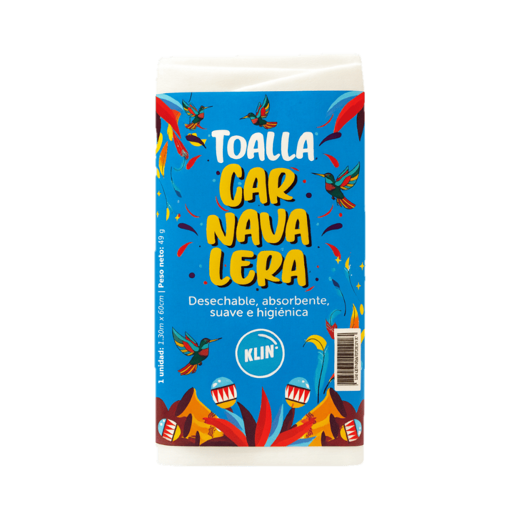 Toalla De Baño Desechable Carnavalera